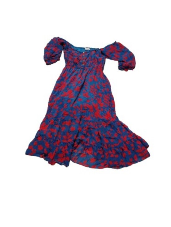 Carolina K Dresses & Skirts - Carolina K Alexa Off Shoulder Floral Women's Midi Dress Sz XS